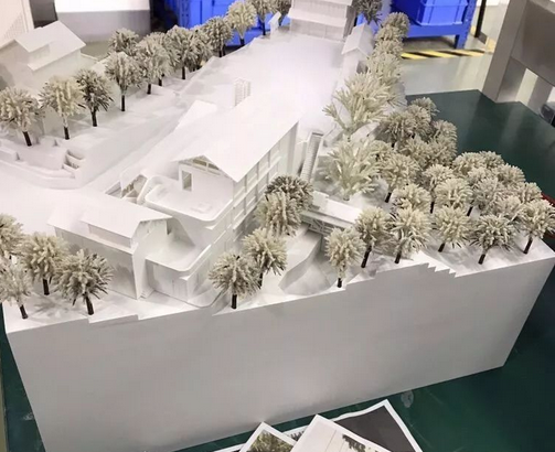 3D打印雪景房屋沙盤 模型 3D打印雪景房屋沙盤 模型